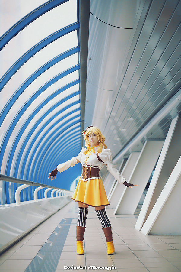 Puella Magi Madoka Magica (Madoka Magica) - Mami Tomoe Cosplay - cosplay study Puella Magi Madoka Magica (Madoka Magica) - Mami Tomoe Cosplay - cosplay study