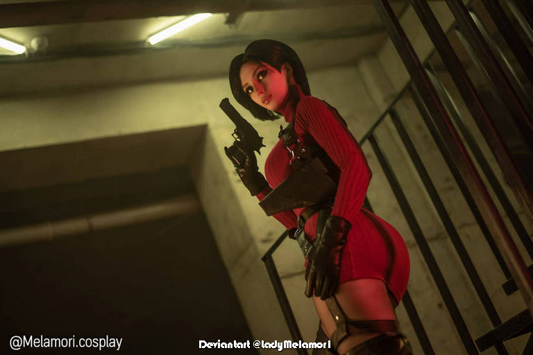 Resident Evil 4 - Remake - Ada Wong Cosplay - anime costume