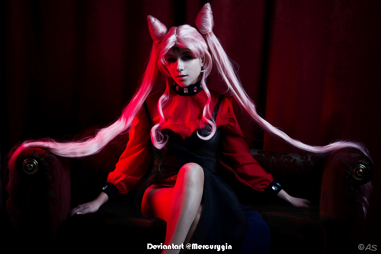 Sailor Moon Black Lady Chibiusa Tsukino Cosplay 5