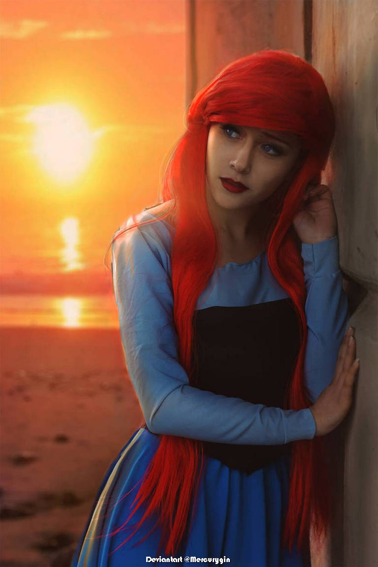 The Little Mermaid - Ariel Cosplay - character costume portrait