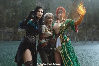 The Witcher 3 - Wild Hunt - Ciri (Cirilla Fiona Elen Riannon) & Yennefer of Vengerberg & Triss Merigold Cosplay