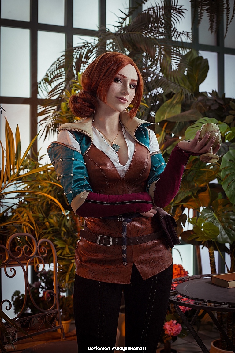 The Witcher 3 - Wild Hunt - Triss Merigold (Fourteenth of the Hill) Cosplay - recreation The Witcher 3 - Wild Hunt - Triss Merigold (Fourteenth of the Hill) Cosplay - recreation