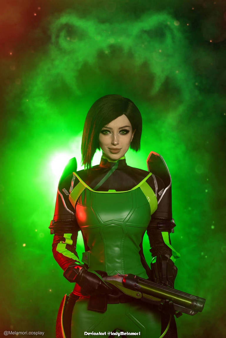 Valorant - Sabine Callas (Viper) Cosplay - anime character costume photo