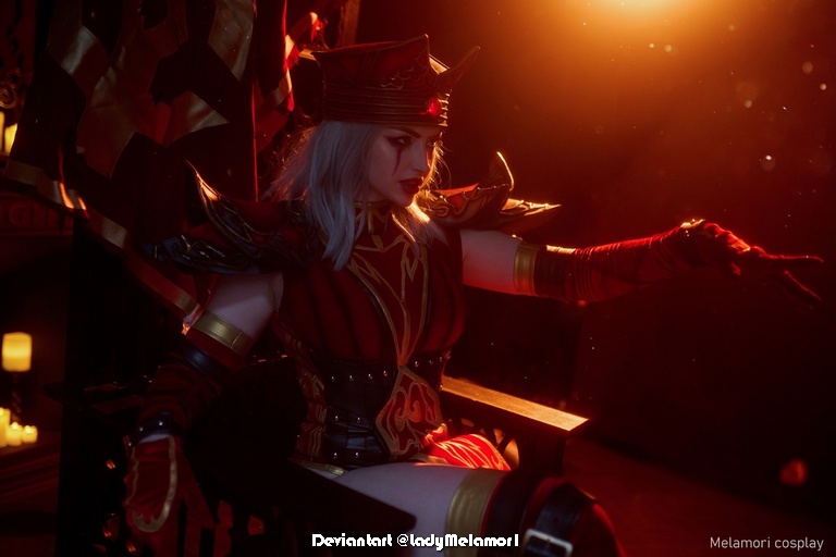 World of Warcraft - Sally Whitemane Cosplay - elegant capture