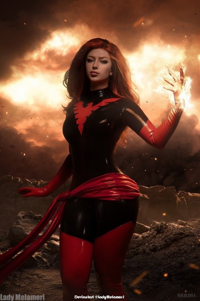 X-Men - Jean Elaine Grey-Summers (Dark Phoenix) Cosplay