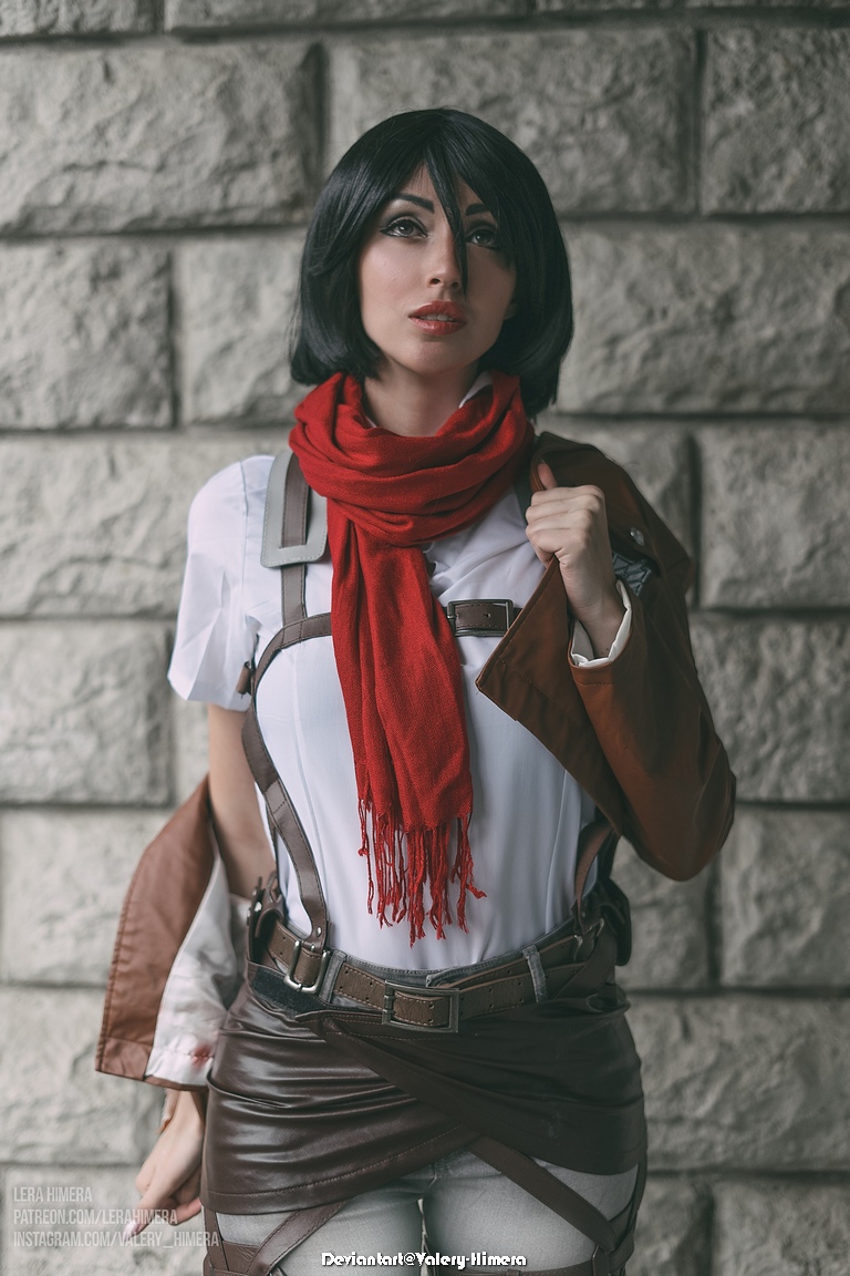 Attack on Titan Mikasa Ackermann Cosplay 3