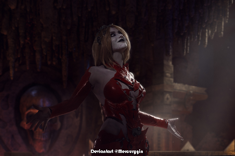 Baldurs Gate 3 - Orin the Red (Deathbringer of Bhaal) Cosplay - premium study Baldurs Gate 3 - Orin the Red (Deathbringer of Bhaal) Cosplay - premium study