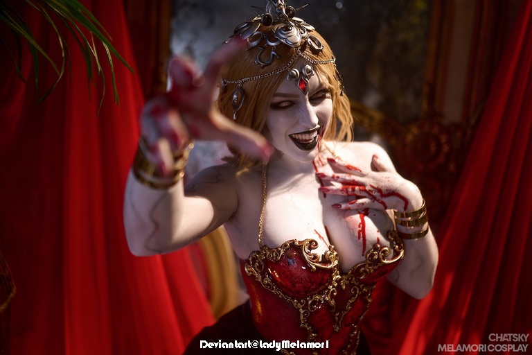 Baldurs Gate 3 - Orin the Red (Deathbringer of Bhaal) Cosplay - premium study Baldurs Gate 3 - Orin the Red (Deathbringer of Bhaal) Cosplay - premium study