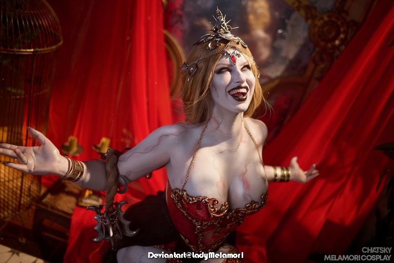 Baldurs Gate 3 - Orin the Red (Deathbringer of Bhaal) Cosplay - costume focus Baldurs Gate 3 - Orin the Red (Deathbringer of Bhaal) Cosplay - costume focus