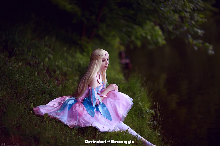 Barbie of Swan Lake - Princess Odette Cosplay - delicate portrait