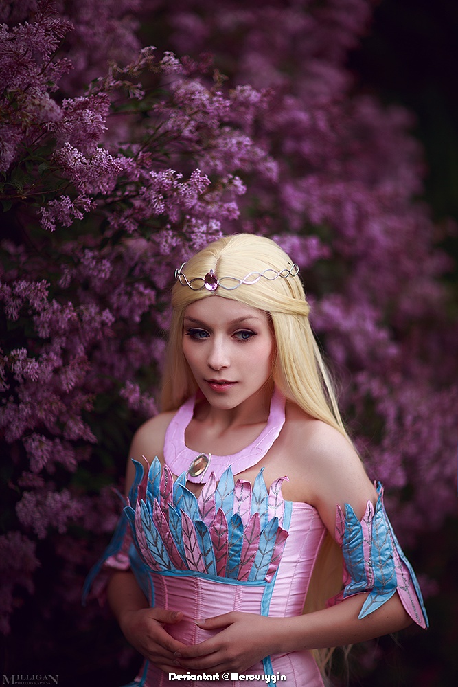 Barbie of Swan Lake - Princess Odette Cosplay - artistic framing