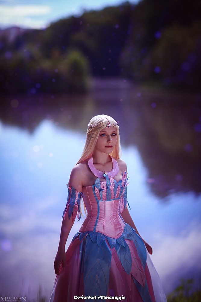 Barbie of Swan Lake - Princess Odette Cosplay - inspired capture
