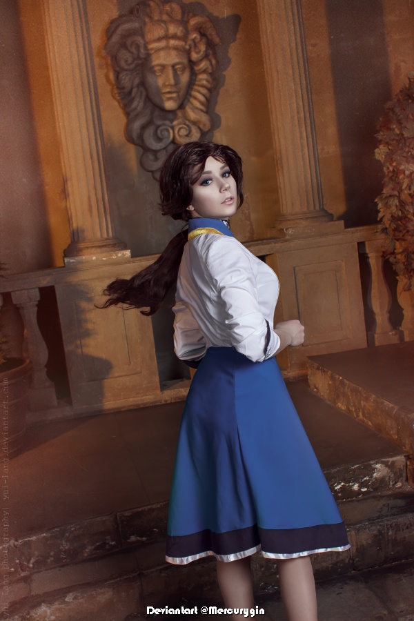 BioShock - Infinite - Elizabeth (Anna DeWitt) (Columbia) Cosplay - full body port.