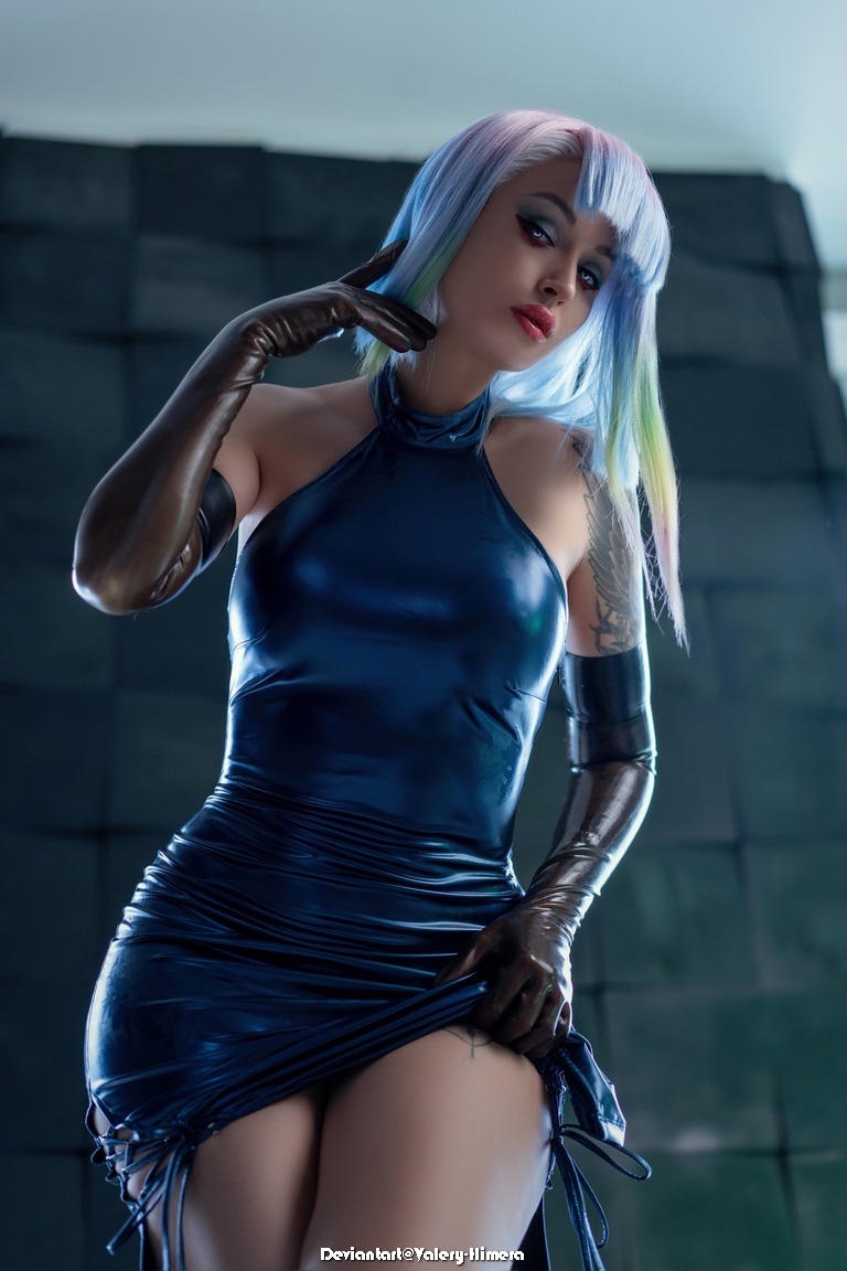 Cyberpunk - Edgerunners - Lucyna Kushinada (Lucy) Cospay - light aesthetic