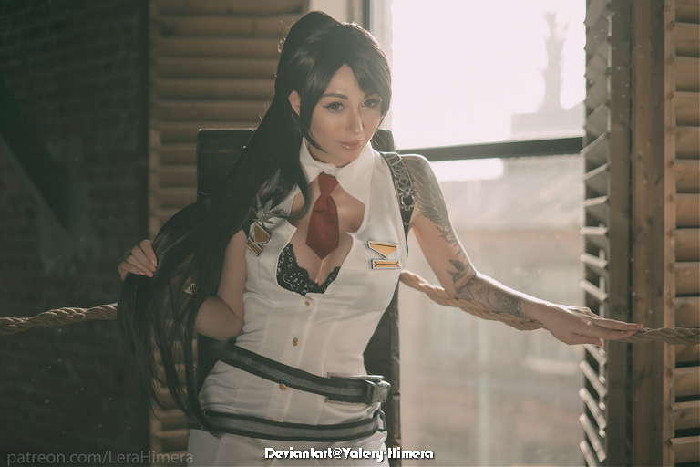 Dead or Alive 5 - Last Round - Momiji (Dragon Shrine Maiden) (Hot Police) Cosplay - refined study Dead or Alive 5 - Last Round - Momiji (Dragon Shrine Maiden) (Hot Police) Cosplay - refined study