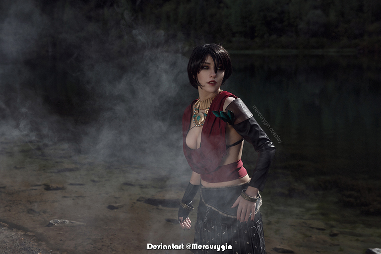 Dragon Age - Origins - Morrigan (Witch of the Wilds) Cosplay - design showcase