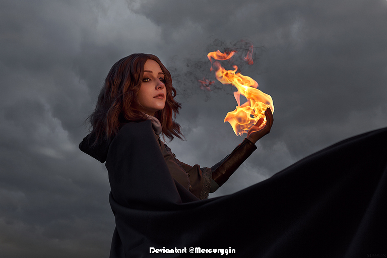 Elden Ring - Melina (Kindling Maiden) Cosplay - recreation Elden Ring - Melina (Kindling Maiden) Cosplay - recreation