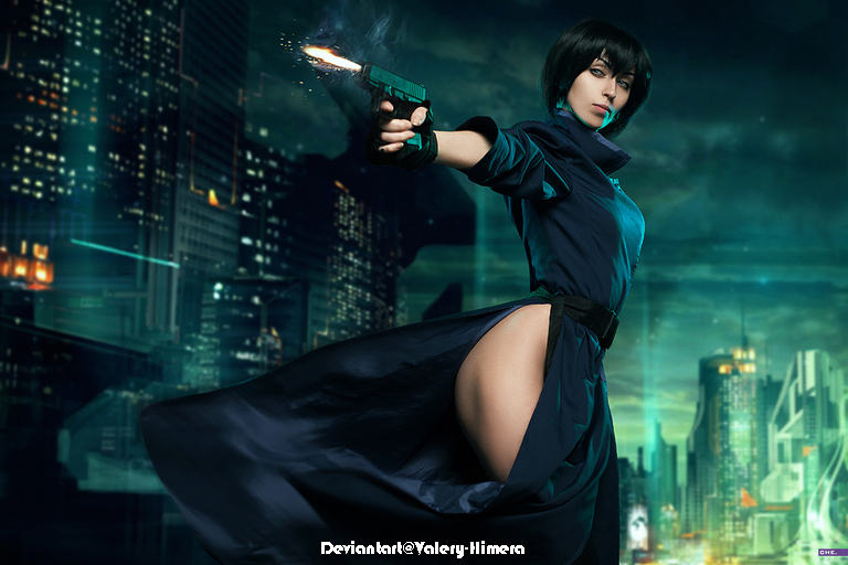 Ghost in the Shell - Motoko Kusanagi (The Major) Cosplay - costume portrait