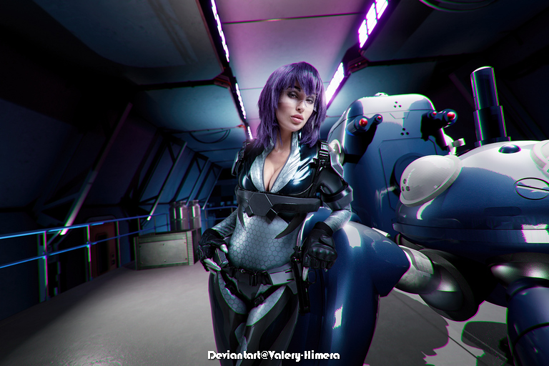 Ghost in the Shell Motoko Kusanagi The Major Cosplay 4 1