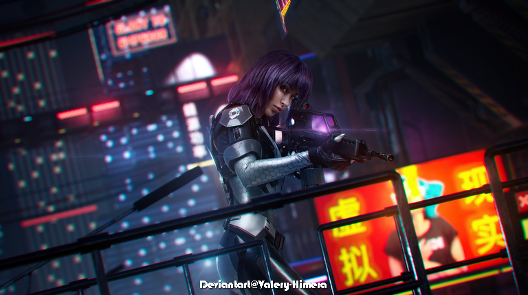 Ghost in the Shell Motoko Kusanagi The Major Cosplay 5