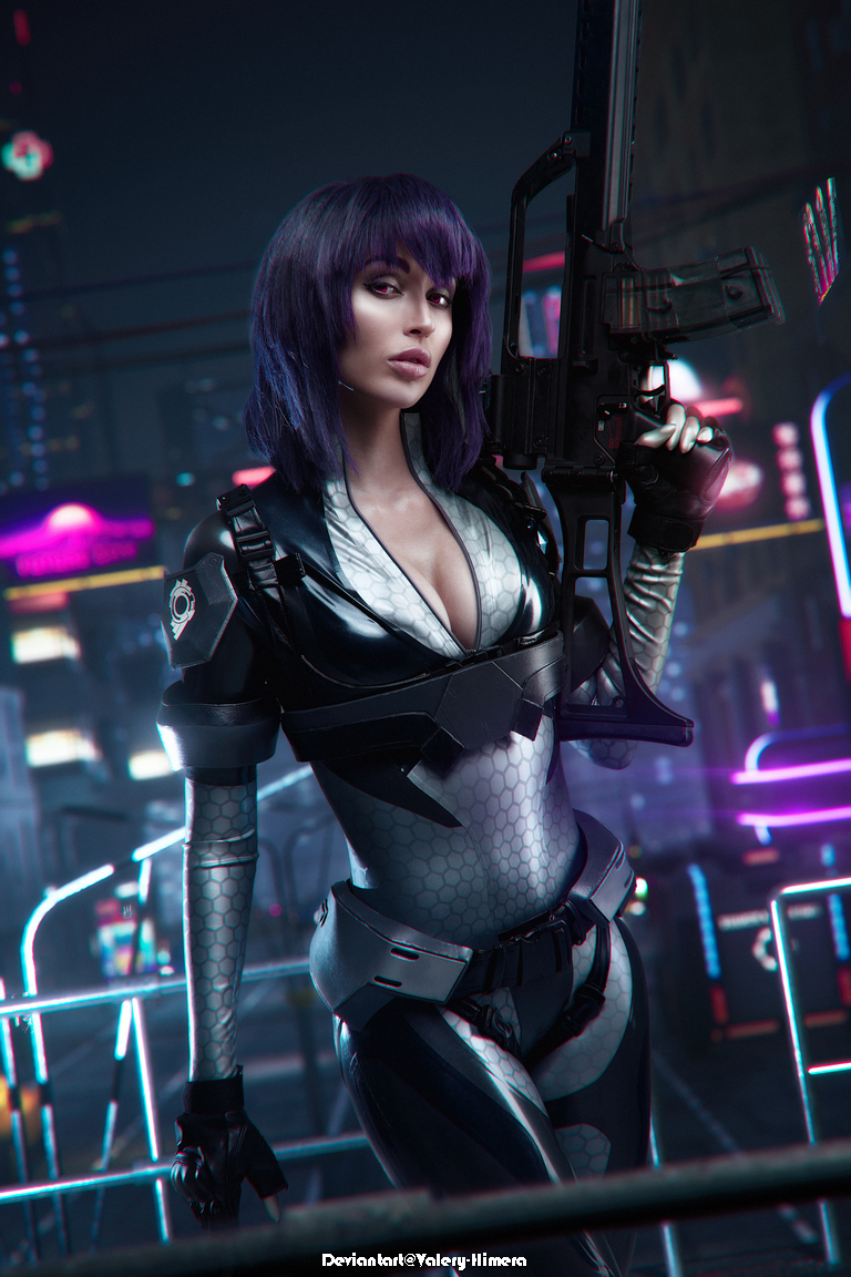 Ghost in the Shell Motoko Kusanagi The Major Cosplay 6