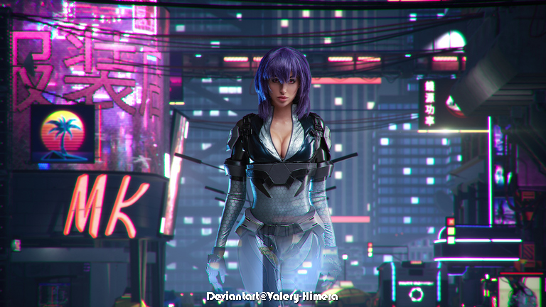 Ghost in the Shell Motoko Kusanagi The Major Cosplay 7
