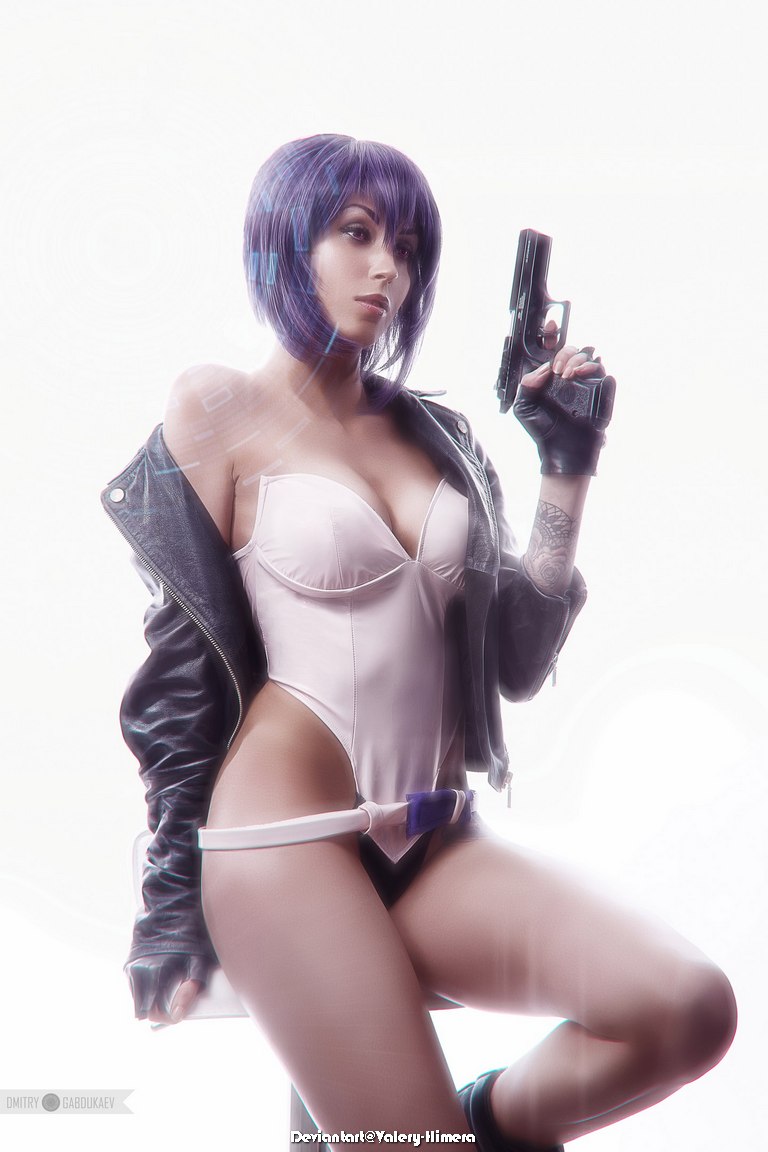 Ghost in the Shell Motoko Kusanagi The Major Lingerie Cosplay 3