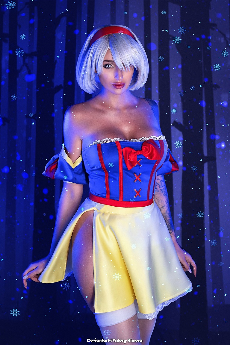 NieR AutomatA - 2B (YoRHa No.2 Type-B) (Snow White) Cosplay - mature capture