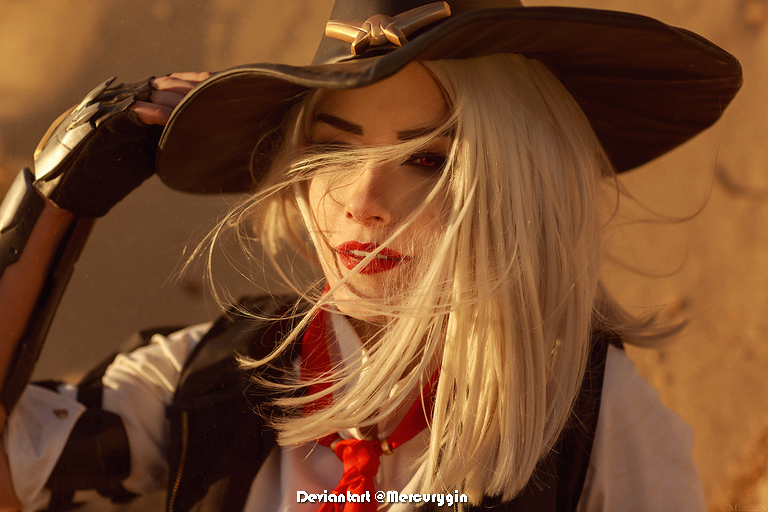 Overwatch Ashe Elizabeth Caledonia Calamity Ashe Cosplay 3