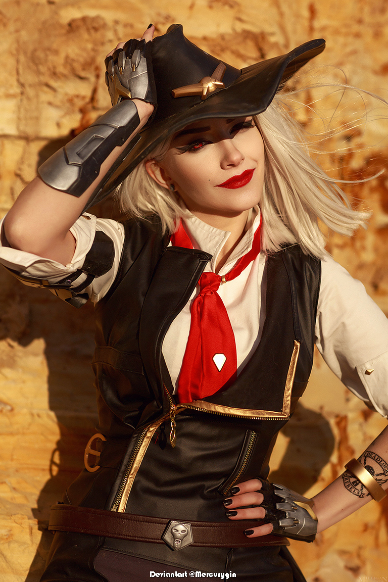 Overwatch Ashe Elizabeth Caledonia Calamity Ashe Cosplay 5
