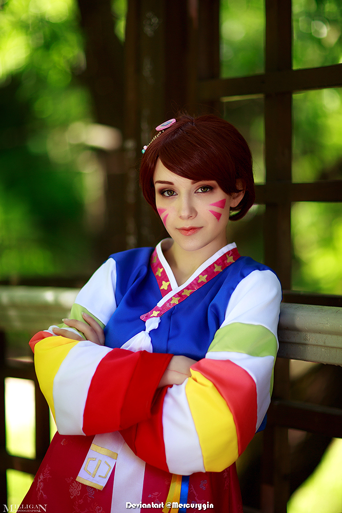 Overwatch - D.VA (Hana Song) (Waveracer) Cosplay - recreation Overwatch - D.VA (Hana Song) (Waveracer) Cosplay - recreation