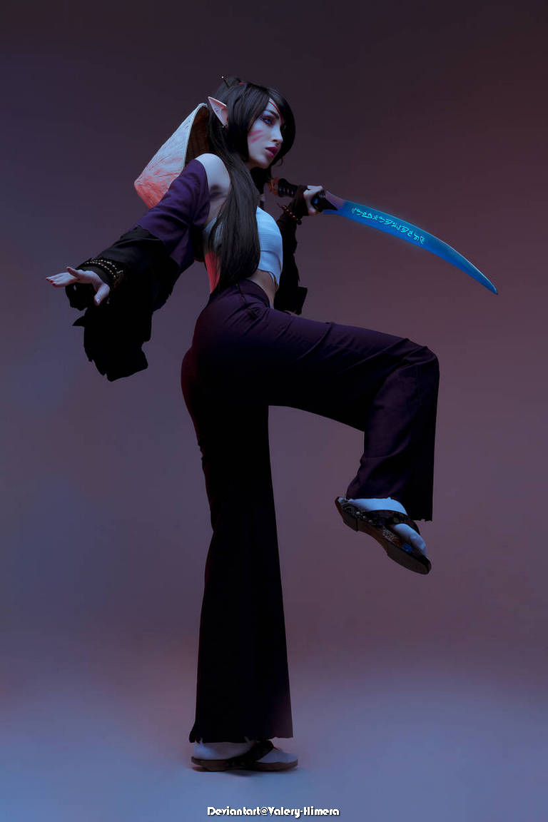 Samurai Original Vision Cosplay - provocative character showcase