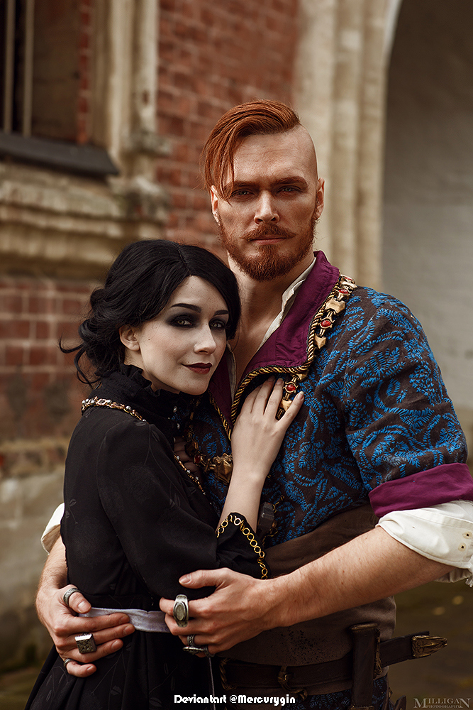 The Witcher 3 - Wild Hunt - Hearts of Stone - Iris von Everec &amp; Olgierd von Everec Cosplay - recreation