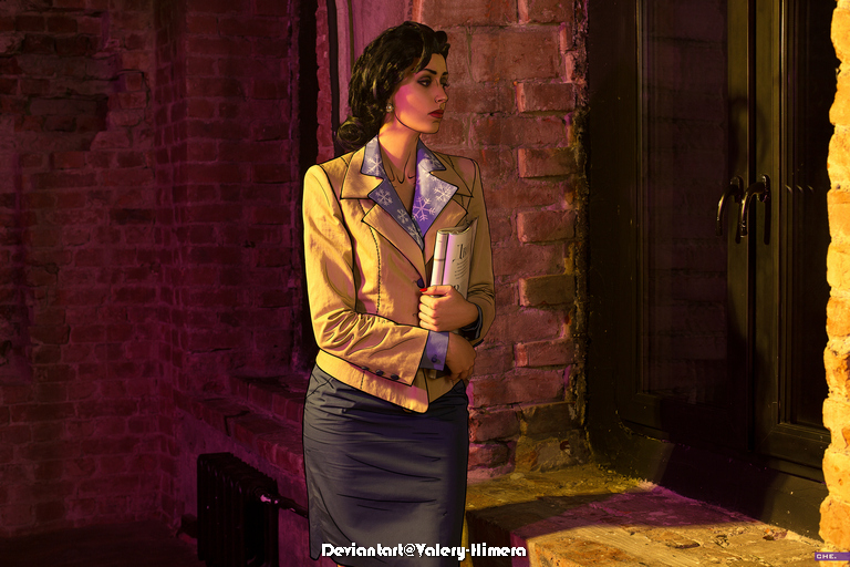 The Wolf Among Us - Snow White Cosplay - full body portrait