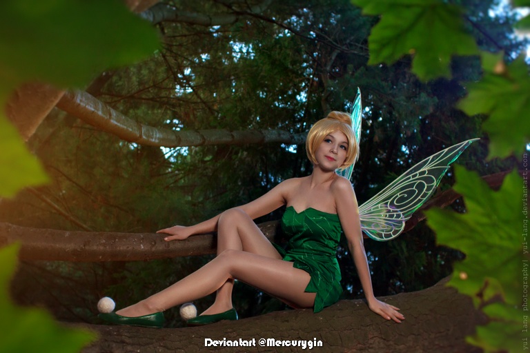 Tinker Bell - Tinker Bell Cosplay - authentic costume view