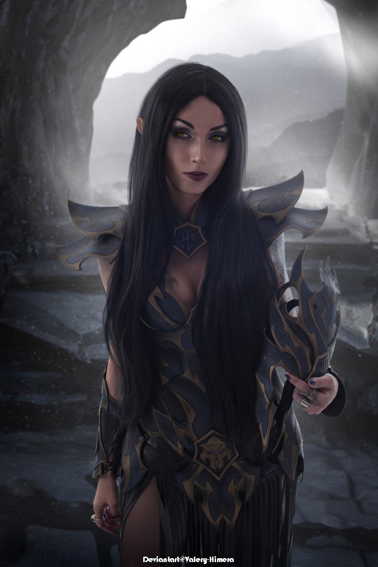 Warhammer Fantasy Battle - Dark Elf Cosplay - costume portrait
