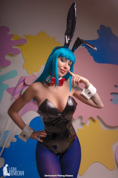 Dragon Ball - Bulma (Bulma Brief) (Bunny)  (Lingerie) Cosplay