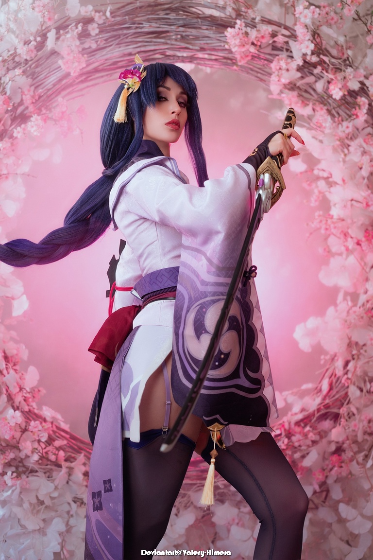 Genshin Impact - Raiden Shogun (Plane of Euthymia) (Narukamis Law) Cosplay - nuanced study