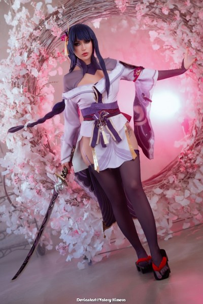 Genshin Impact - Raiden Shogun (Plane of Euthymia) (Narukamis Law) Cosplay