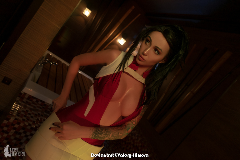 My Hero Academia - Momo Yaoyorozu (Everything Hero - Creati) Cosplay - intimate capture