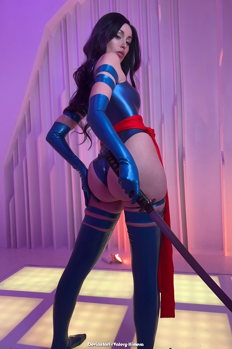Psylocke - Elizabeth Braddock (Psylocke) Cosplay - cinematic portrait