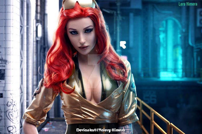 Quake 3 Arena - Mynx Cosplay - elegant character representation