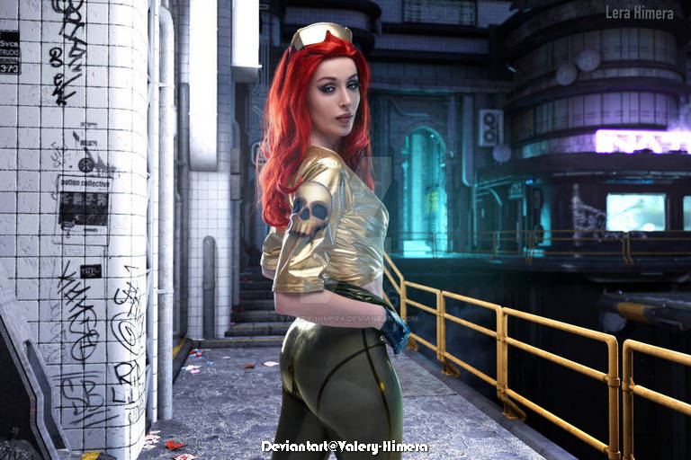 Quake 3 Arena - Mynx Cosplay - refined costume study