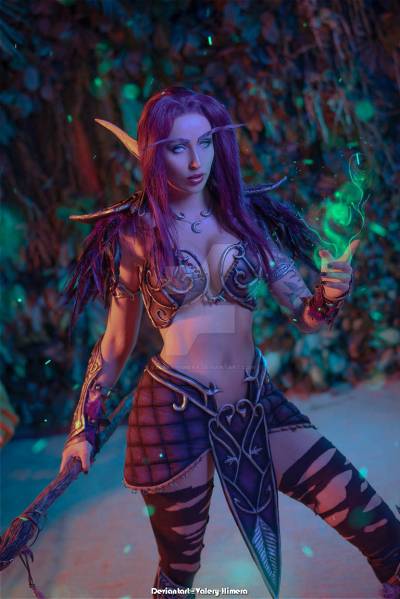 World of Warcraft - Night Elf (Druid) Cosplay
