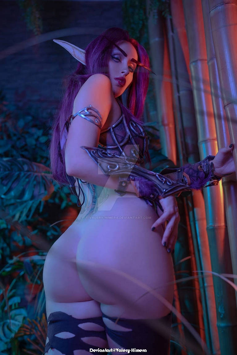 World of Warcraft Night Elf Druid Cosplay 4