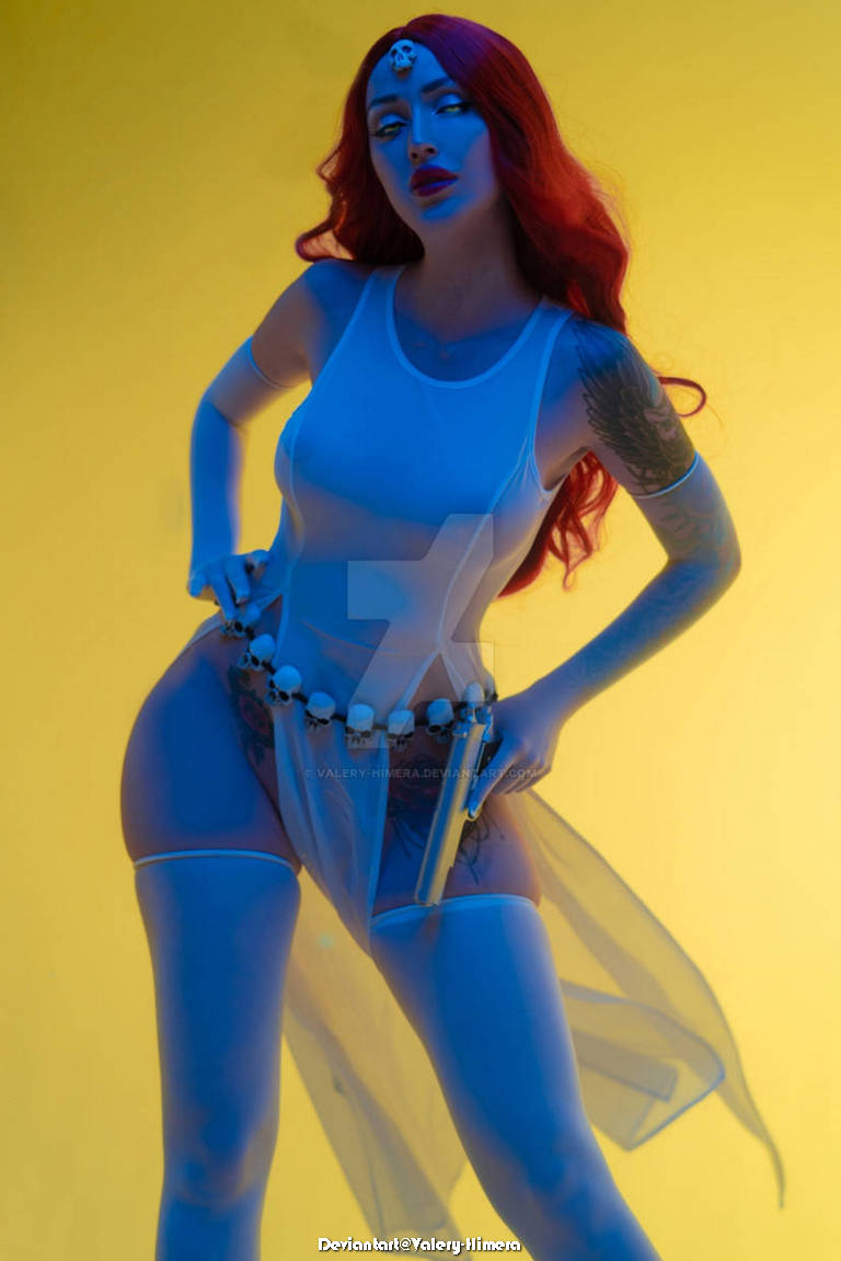 X Men Evolution Raven Darkholme Mystique Lingerie Cosplay 4