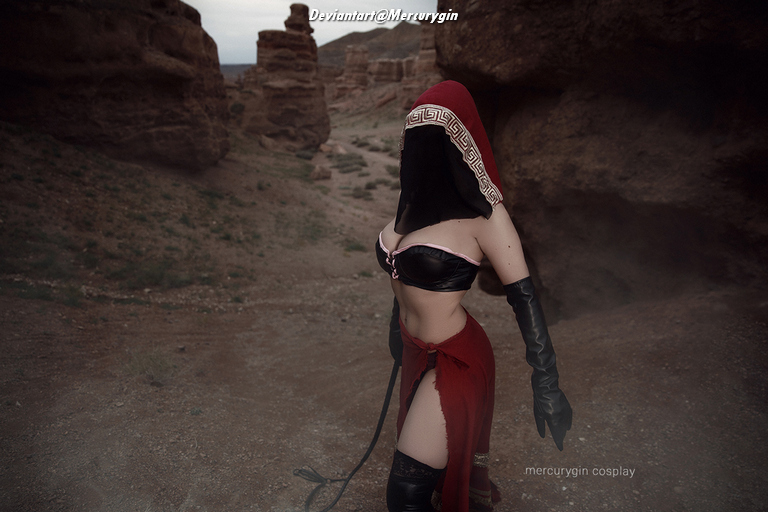 Dark Souls 3 - The Ringed City - Desert Pyromancer Zoey Cosplay - design showcase