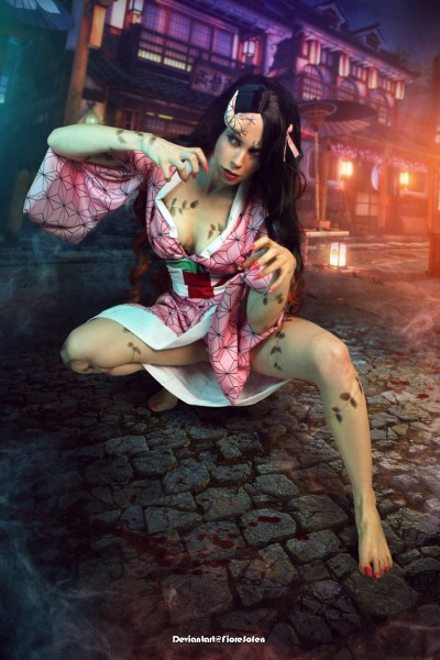 Demon Slayer - Nezuko Kamado (The Chosen Demon) Cosplay