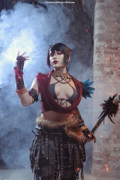 Dragon Age - Origins - Morrigan (Witch of the Wilds) Cosplay