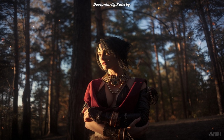 Dragon Age - Origins - Morrigan (Witch of the Wilds) Cosplay - elegant capture Dragon Age - Origins - Morrigan (Witch of the Wilds) Cosplay - elegant capture